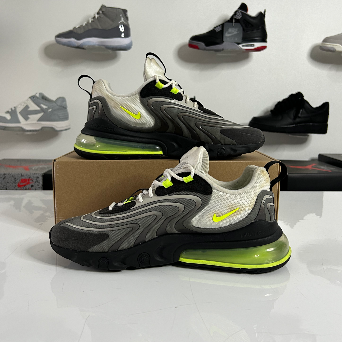 Nike Air Max 270 React Eng 'Neon' UK 8.5
