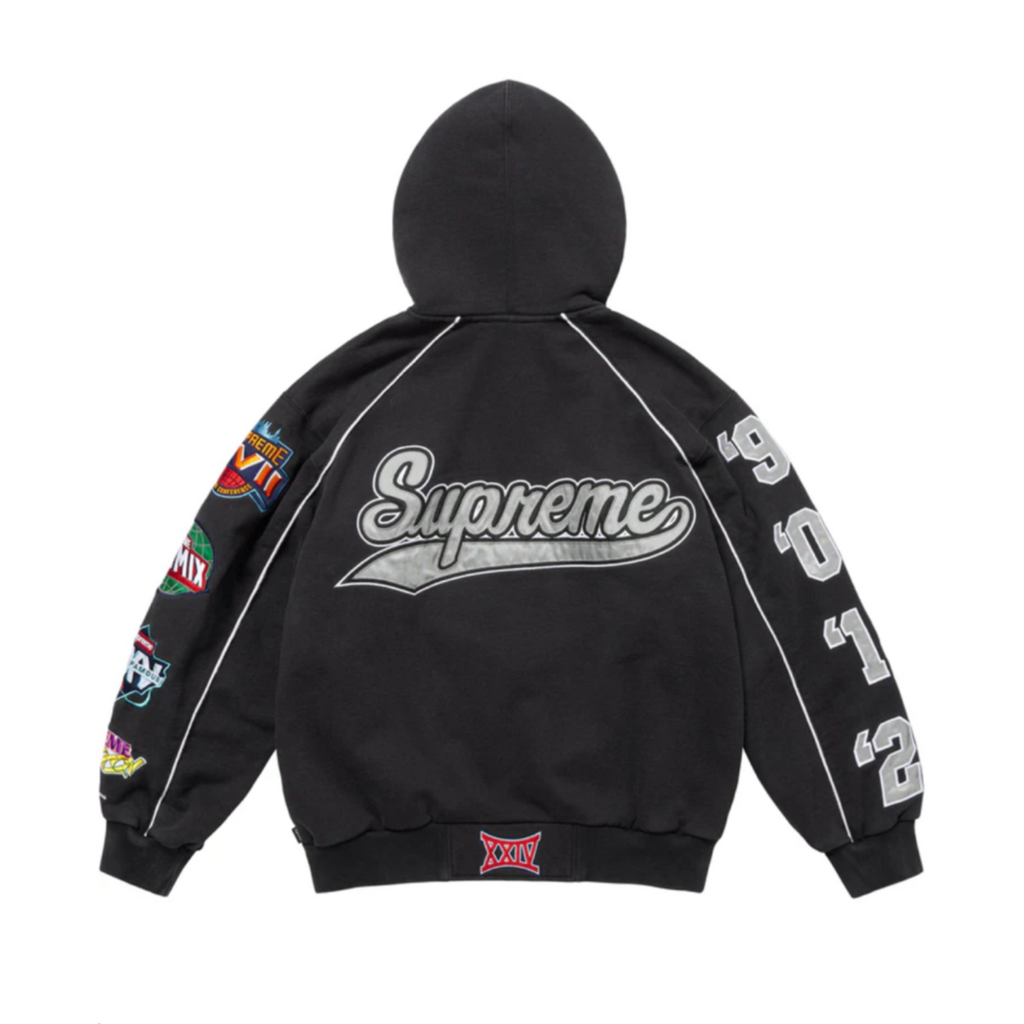 Supreme Playoffs Hoodie 'Black'