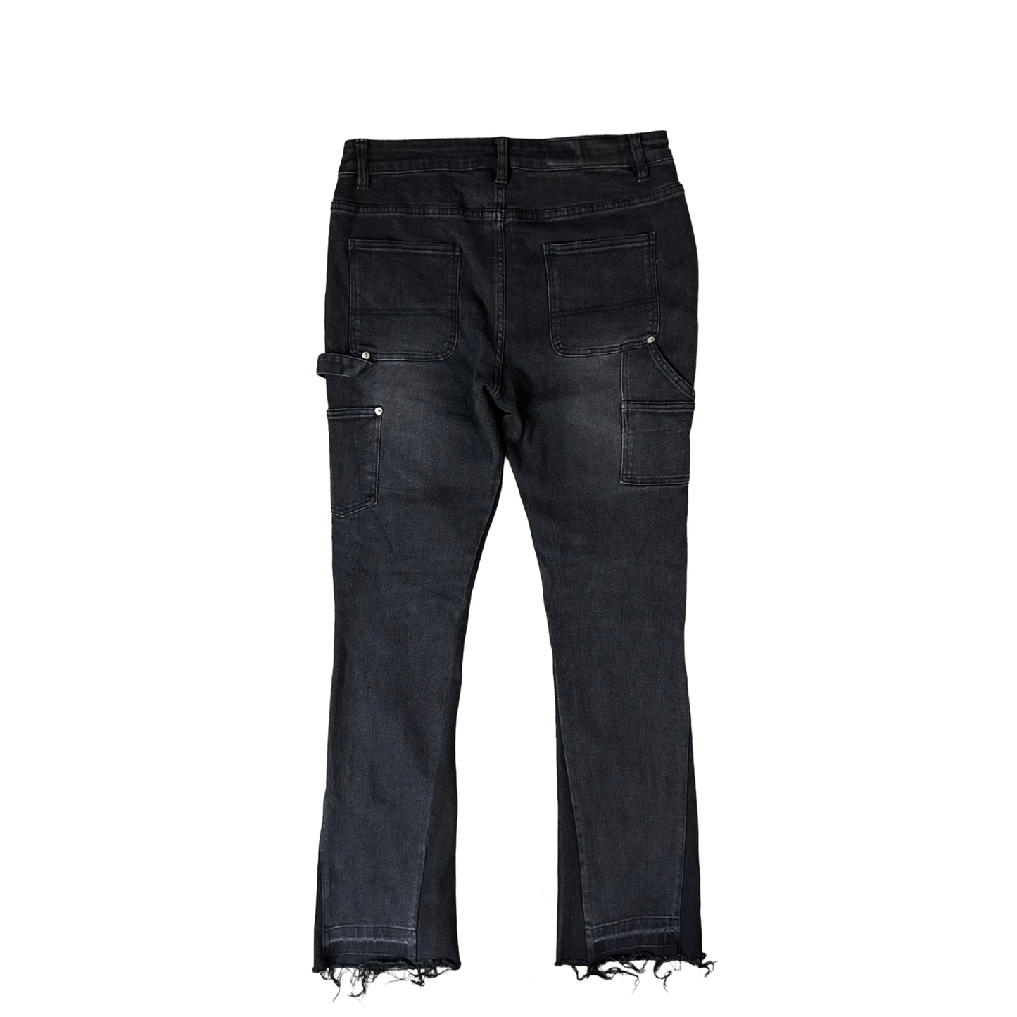 Black Flared Carpenter Jeans Size 30