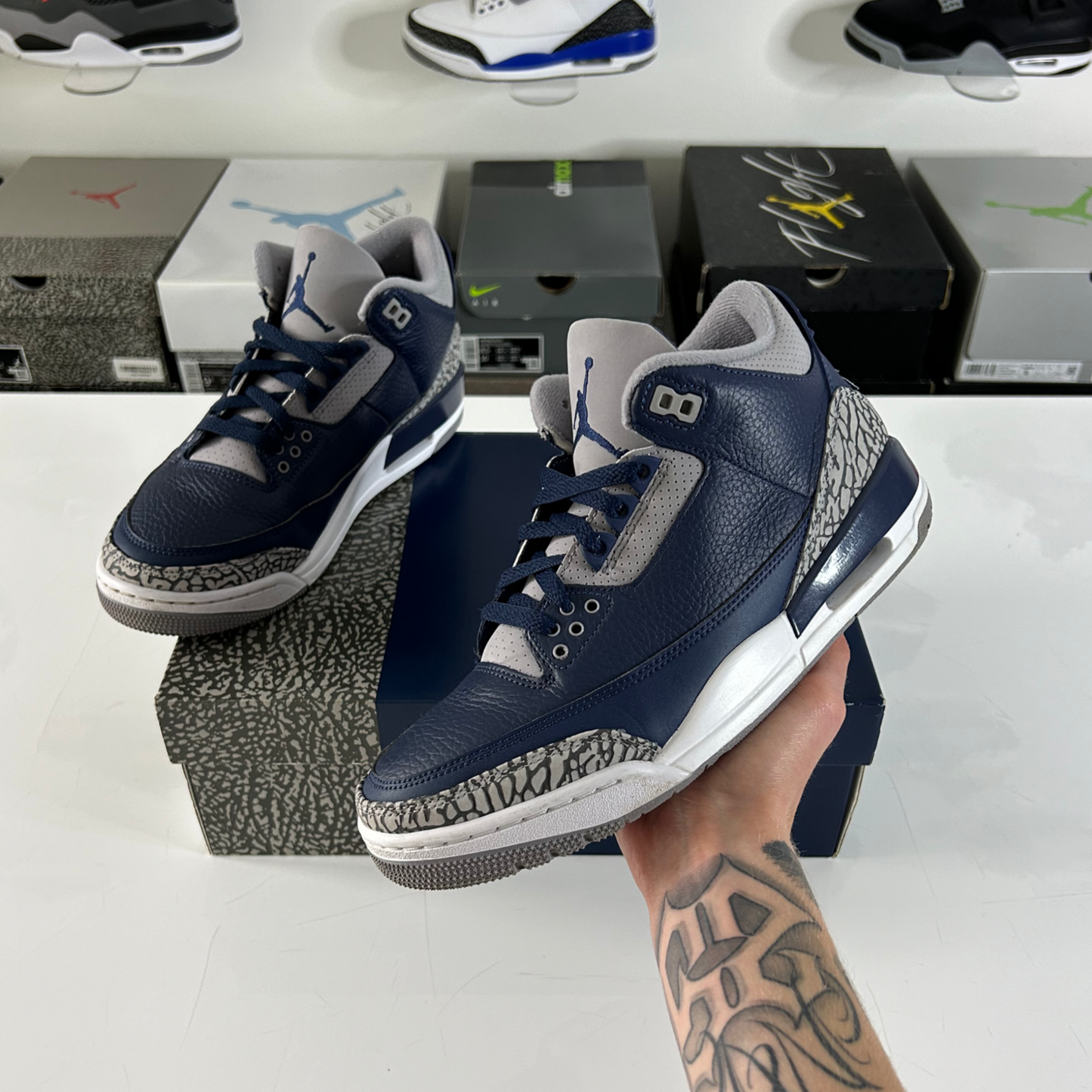 Air Jordan 3 Retro 'Georgetown' UK 7