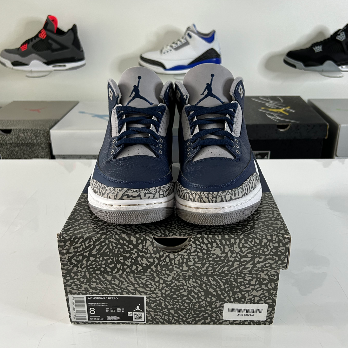 Air Jordan 3 Retro 'Georgetown' UK 7