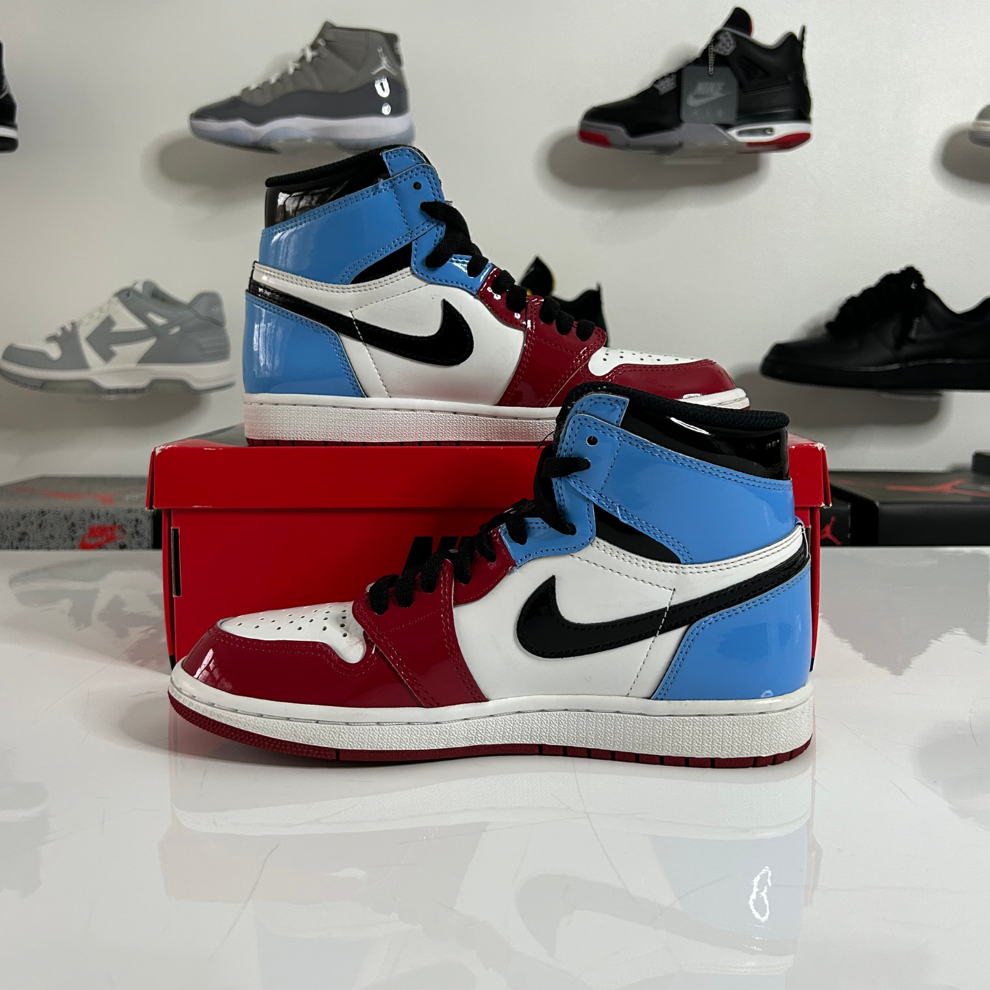 Air Jordan 1 Retro High 'Fearless UNC Chicago' UK 5.5