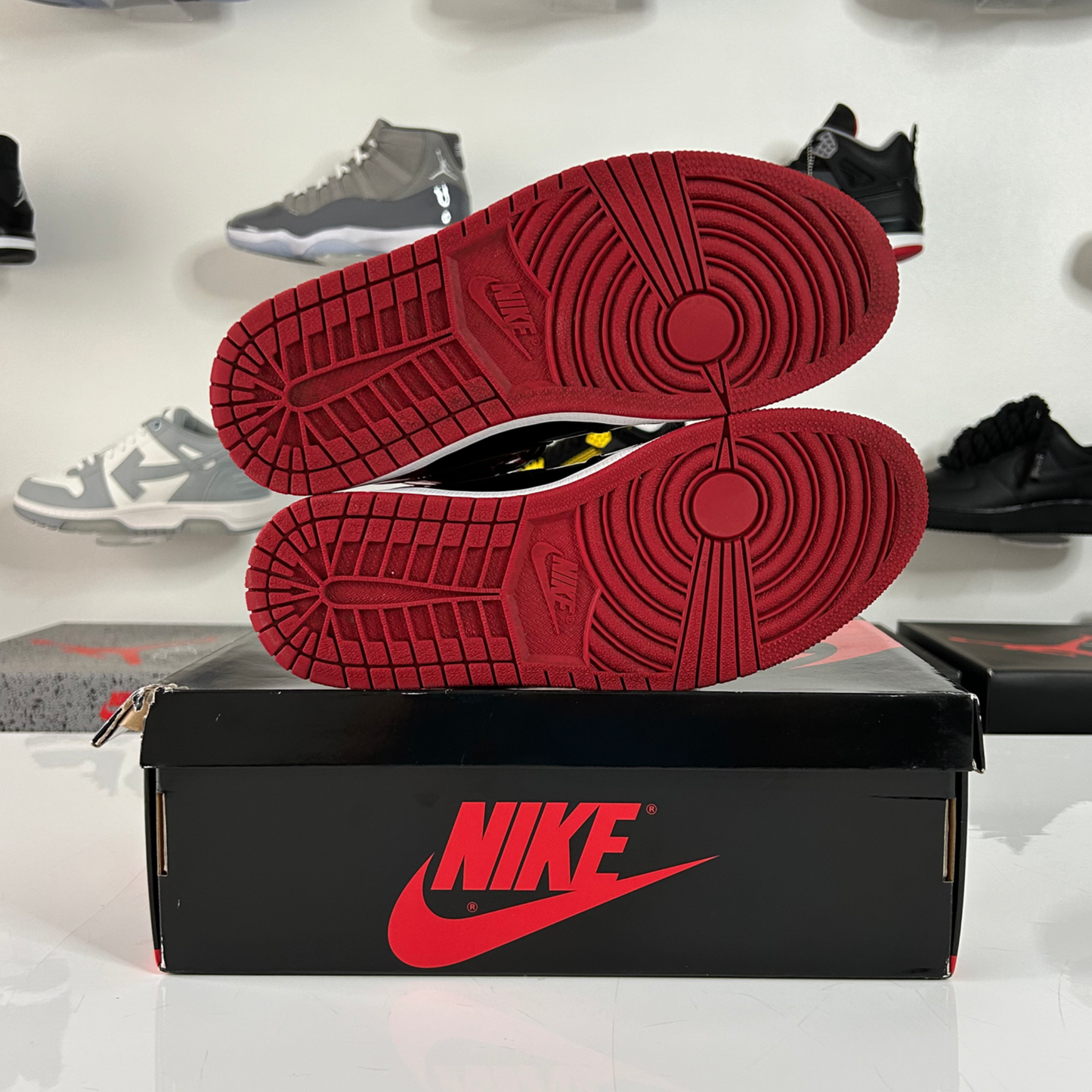 Air Jordan 1 Retro High OG 'Patent Bred' UK 6.5