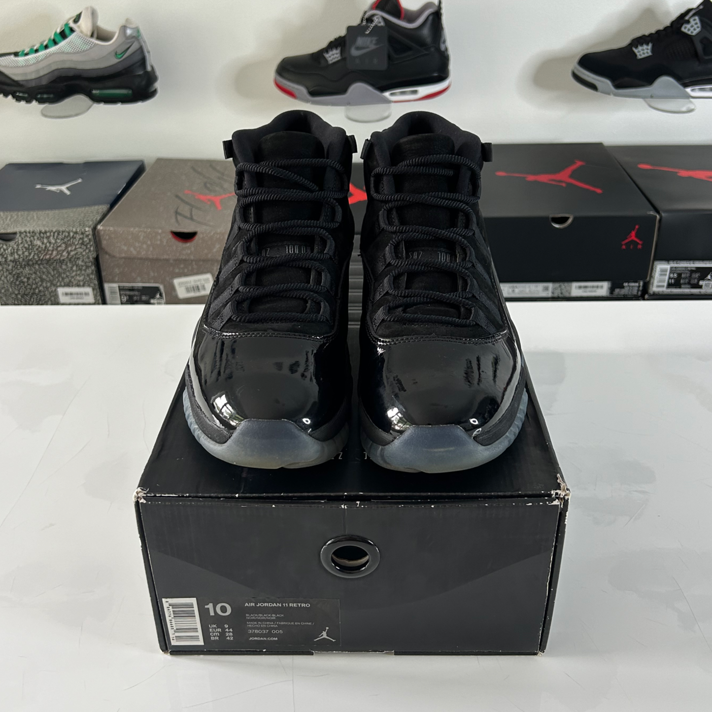 Air Jordan 11 Retro 'Cap and Gown' (Black Cat) UK 9
