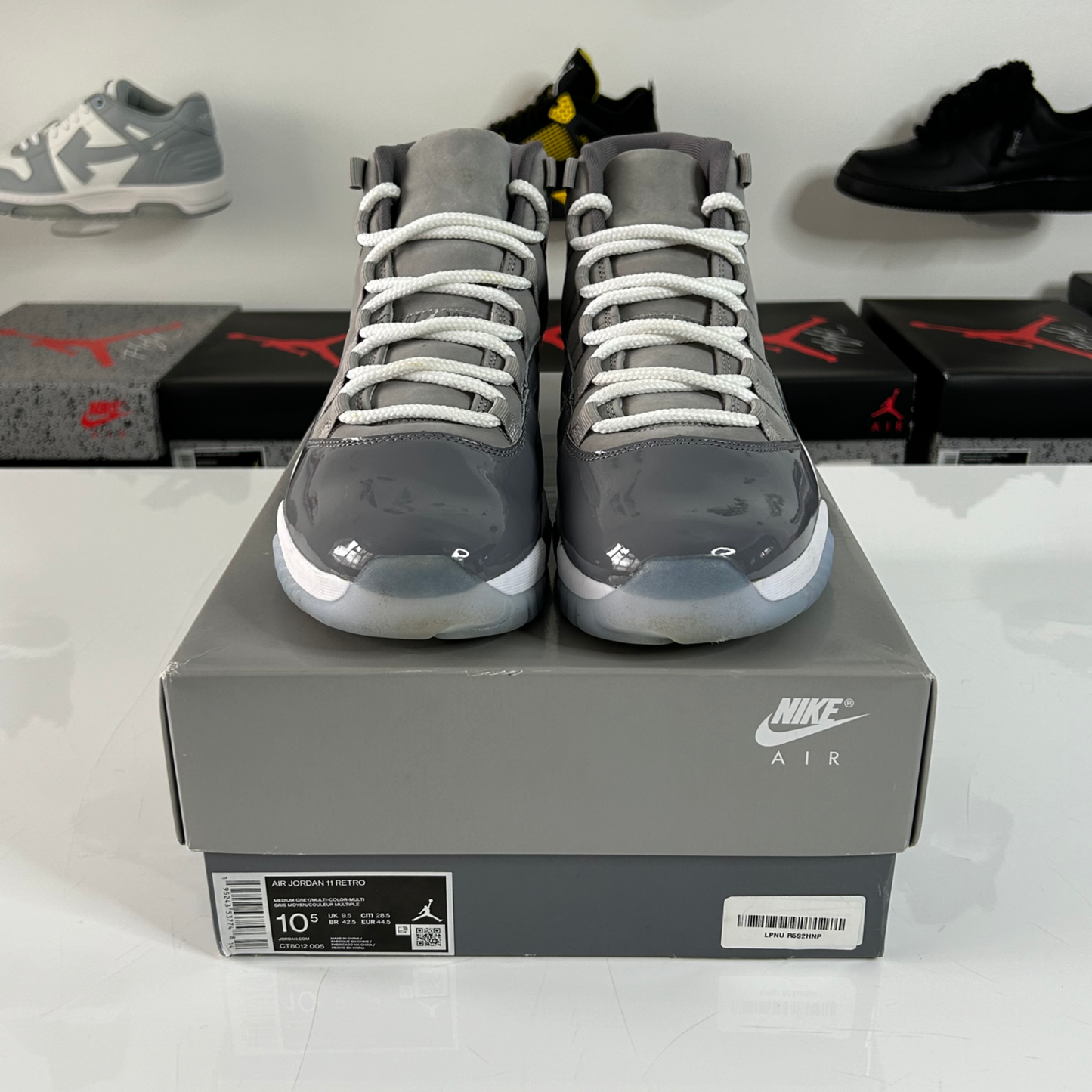 Air Jordan 11 Retro 'Cool Grey' UK 9.5