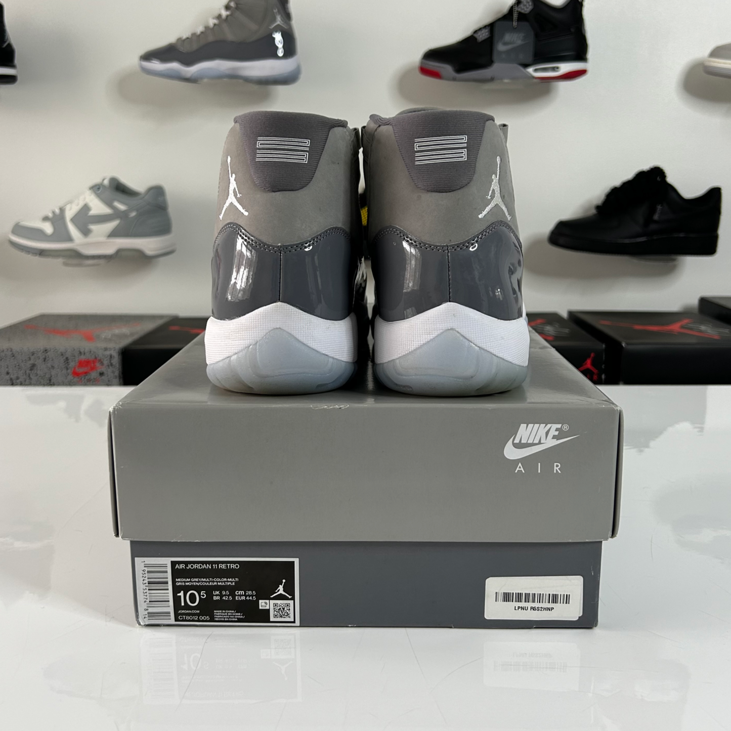 Air Jordan 11 Retro 'Cool Grey' UK 9.5