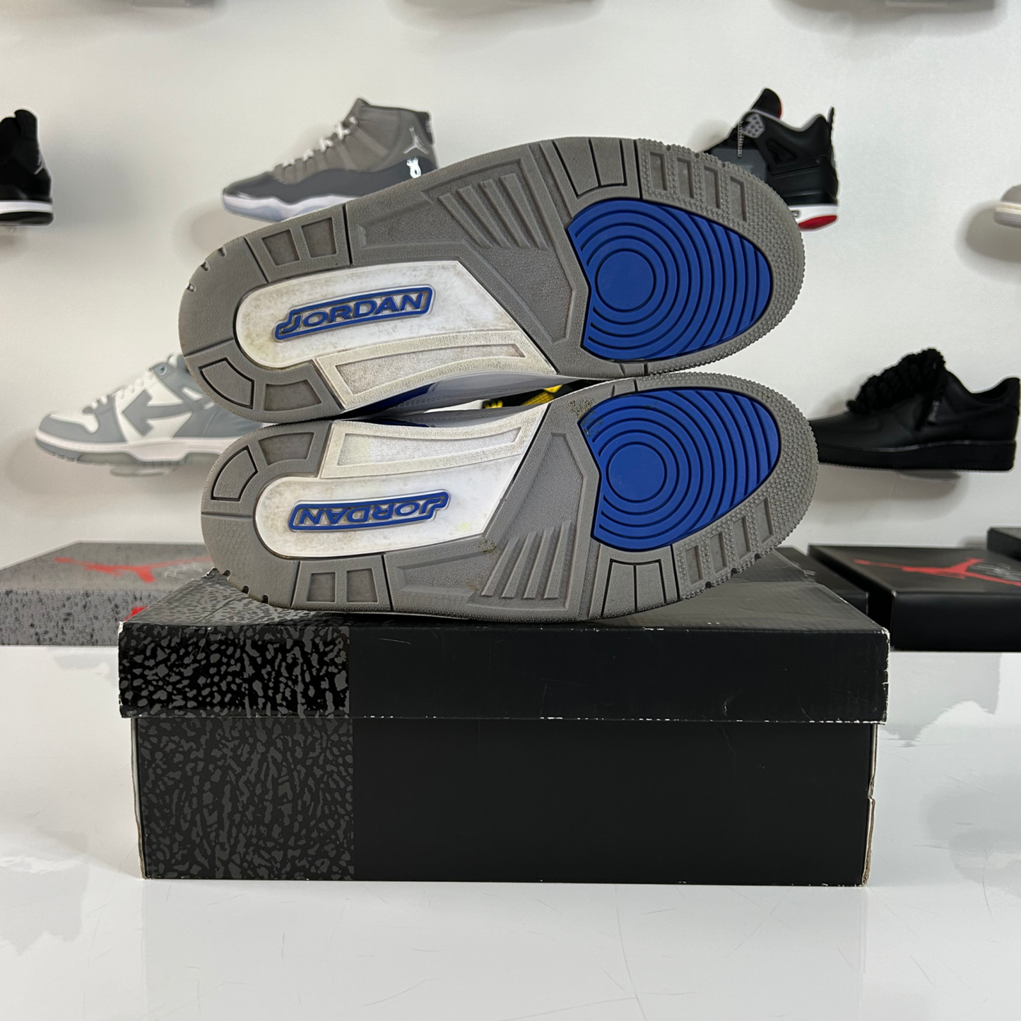 Air Jordan 3 Retro 'Racer Blue' UK 7.5