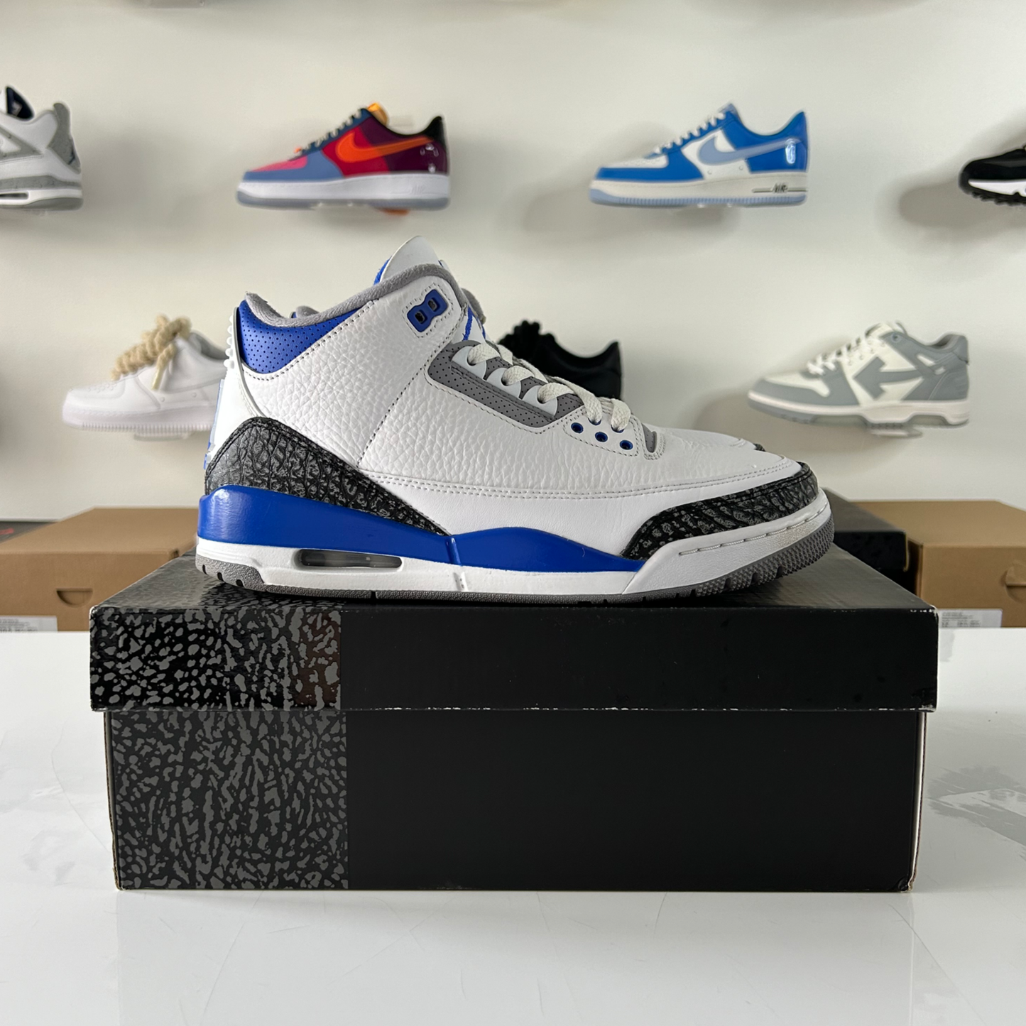 Air Jordan 3 Retro 'Racer Blue' UK 8