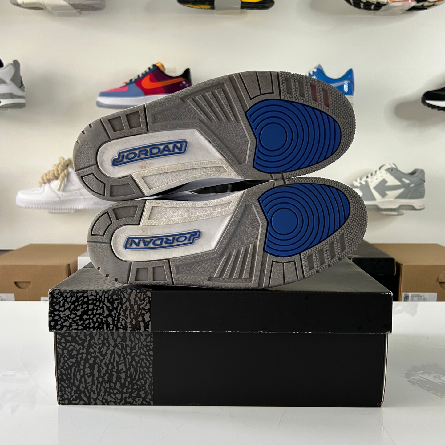 Air Jordan 3 Retro 'Racer Blue' UK 8