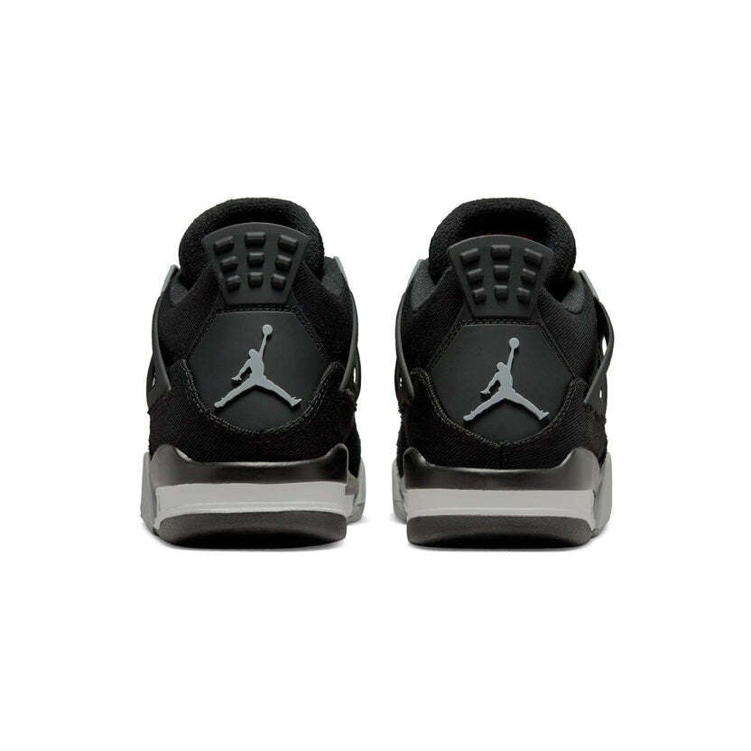 Air Jordan 4 Retro 'Black Canvas' (GS)