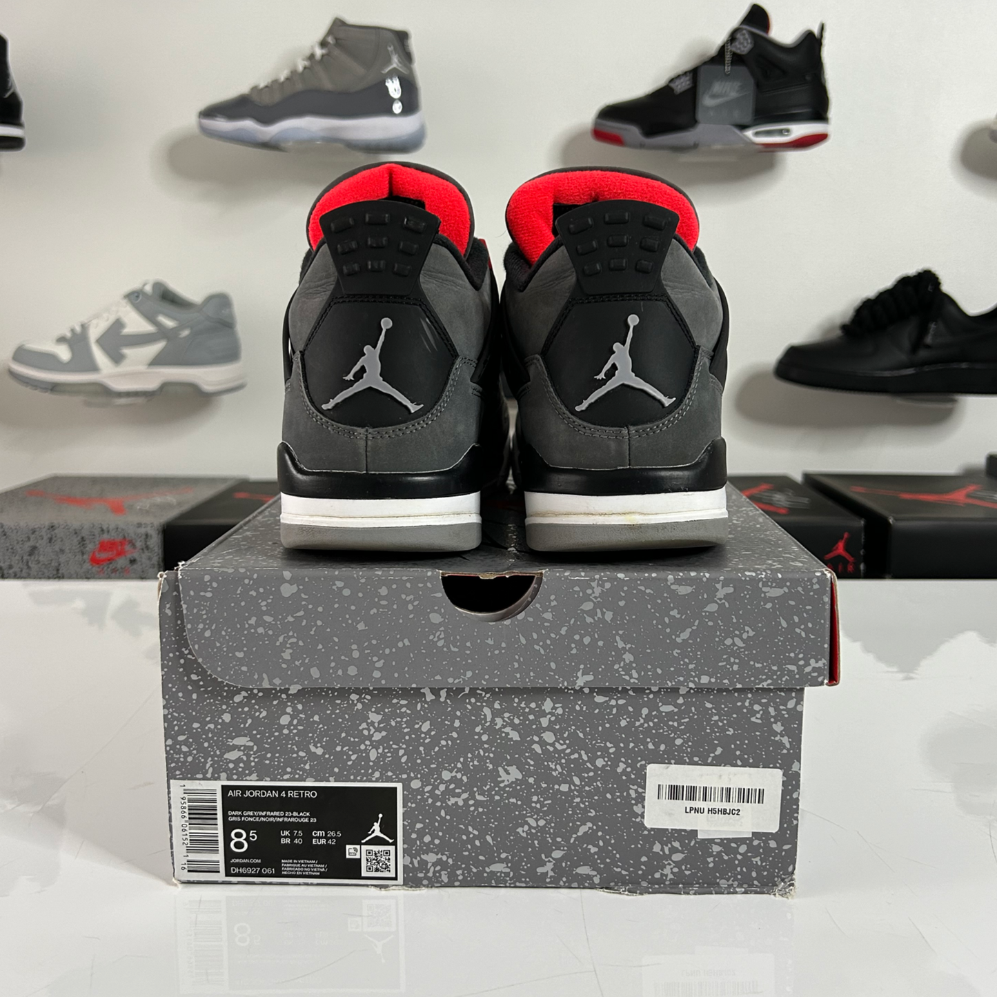 Air Jordan 4 Retro 'Infrared' UK 7.5