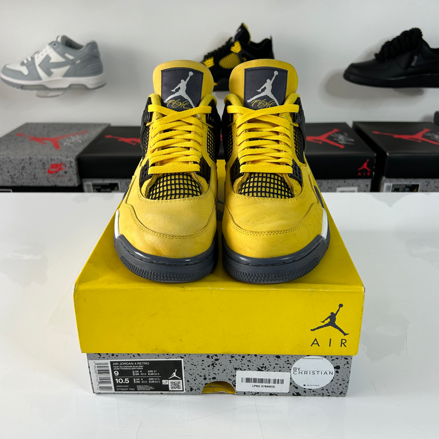 Air Jordan 4 Retro 'Lightning' UK 8