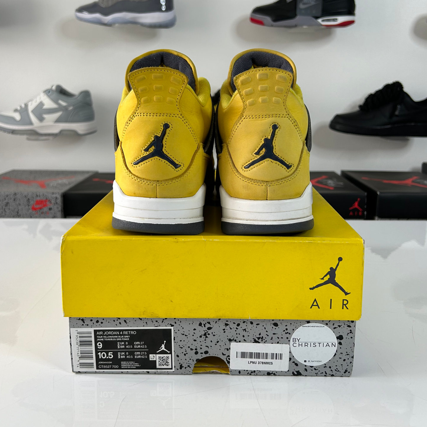 Air Jordan 4 Retro 'Lightning' UK 8