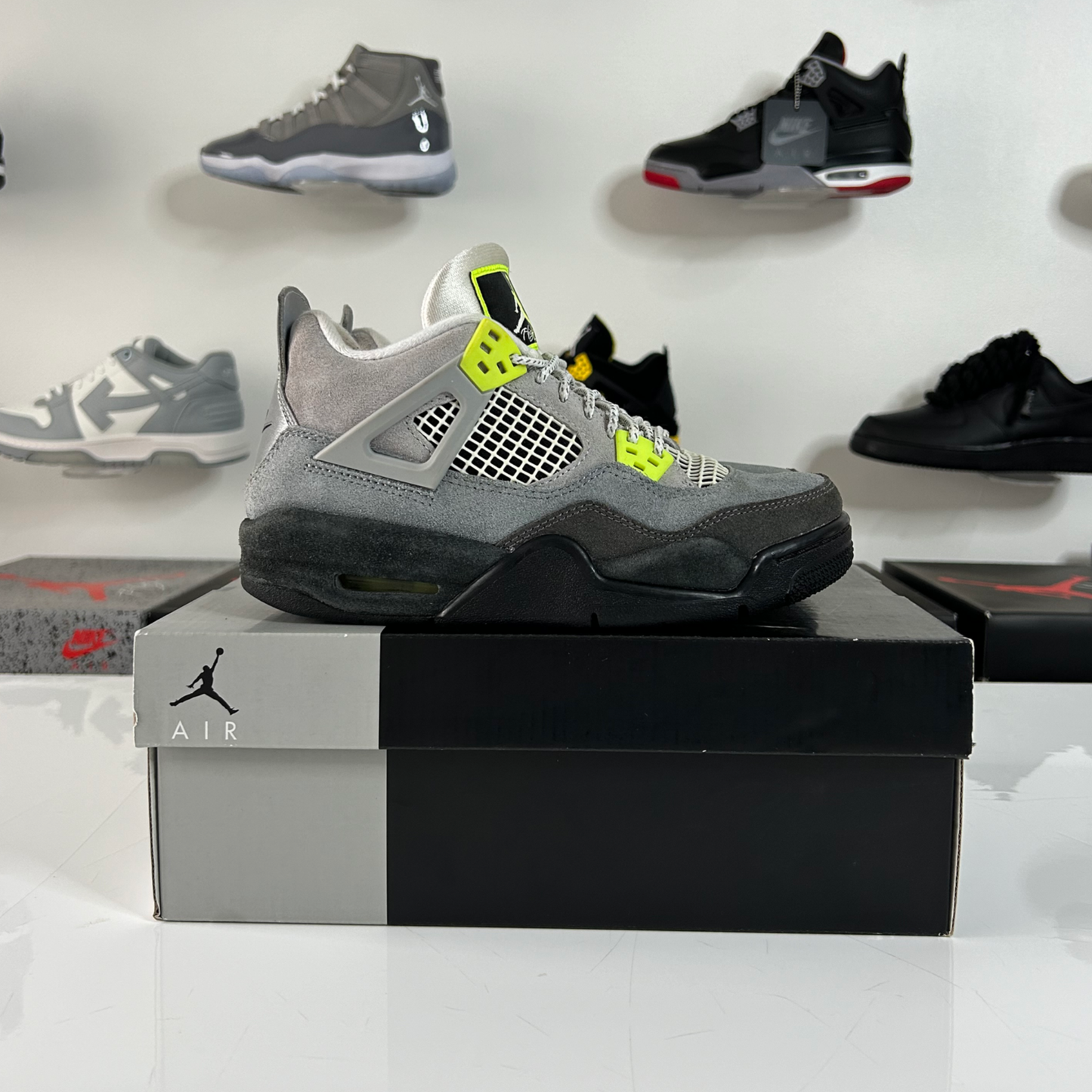 Air Jordan 4 Retro 'SE 95 Neon' (GS) UK 3.5