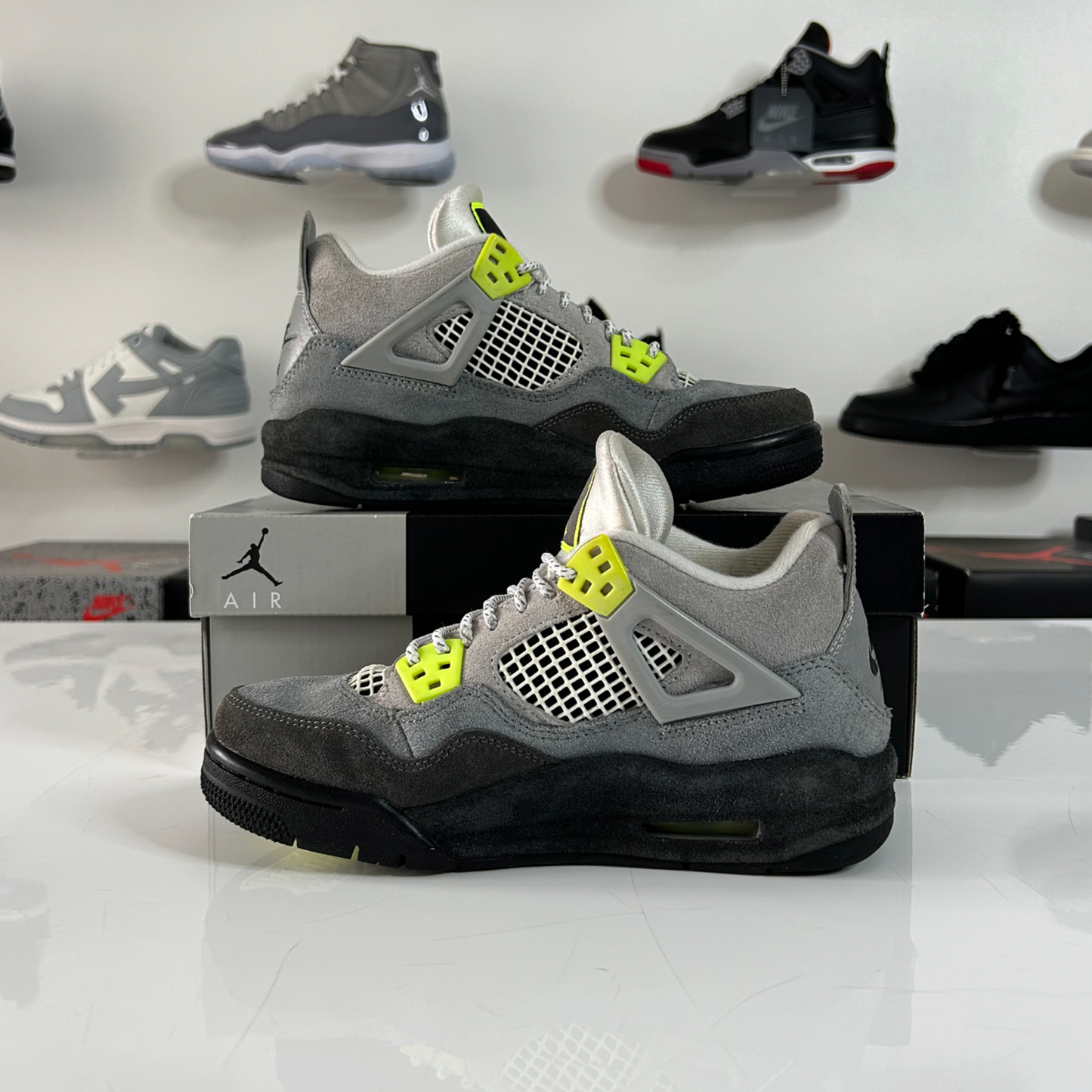 Air Jordan 4 Retro 'SE 95 Neon' (GS) UK 3.5
