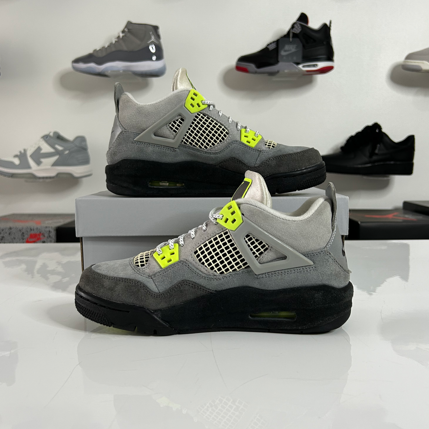 Air Jordan 4 Retro 'SE 95 Neon' (GS) UK 5.5