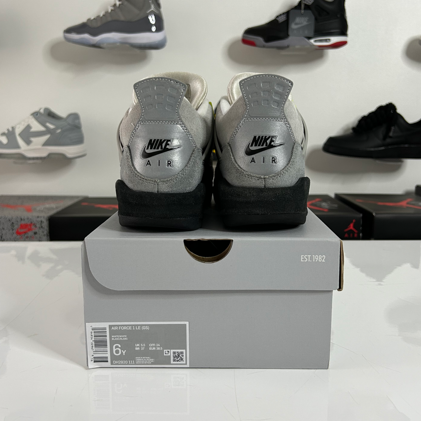 Air Jordan 4 Retro 'SE 95 Neon' (GS) UK 5.5