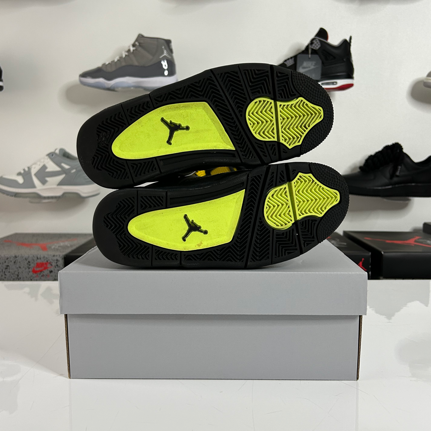 Air Jordan 4 Retro 'SE 95 Neon' (GS) UK 5.5