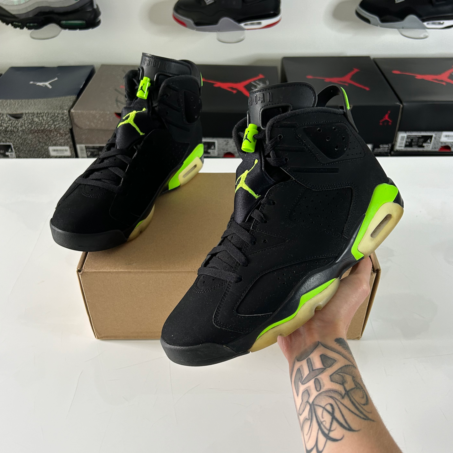 Air Jordan 6 Retro 'Electric Green' UK 9