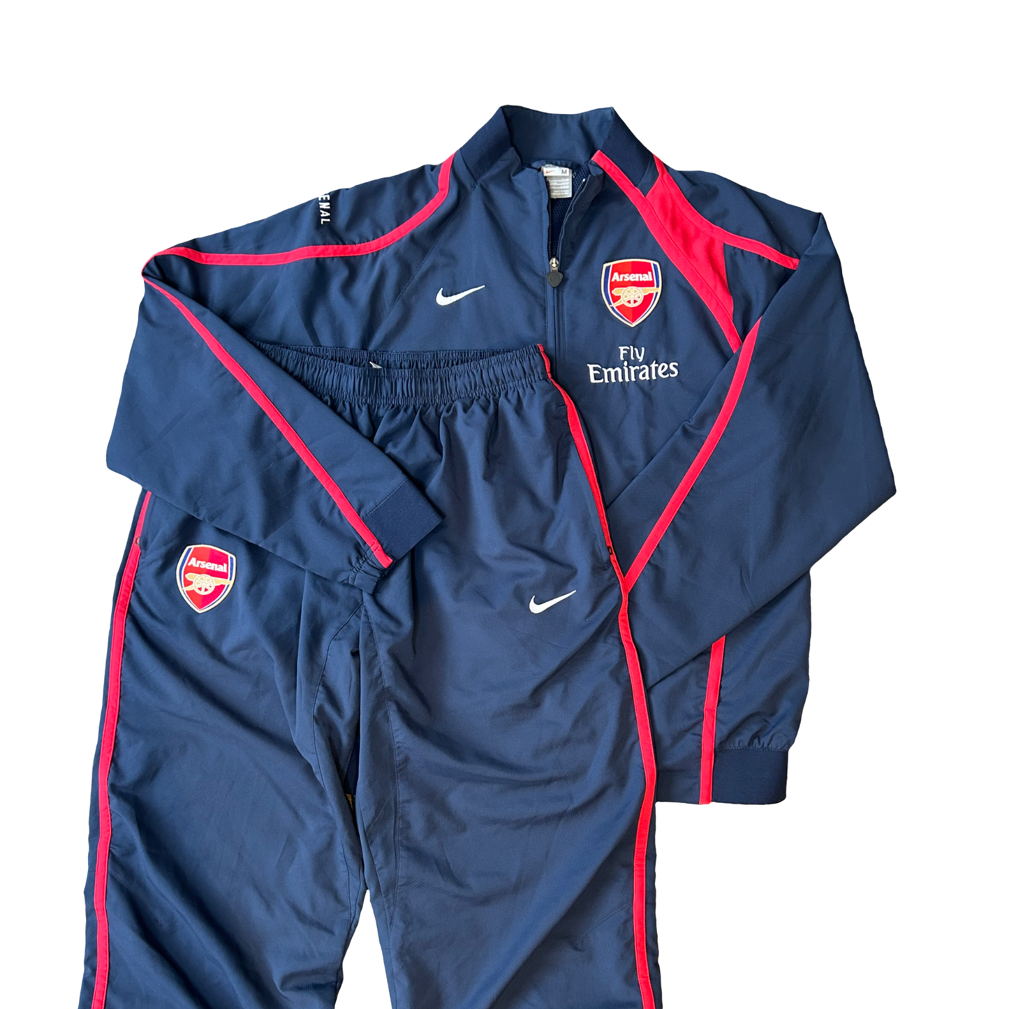 Arsenal 2000's Full Tracksuit Size M