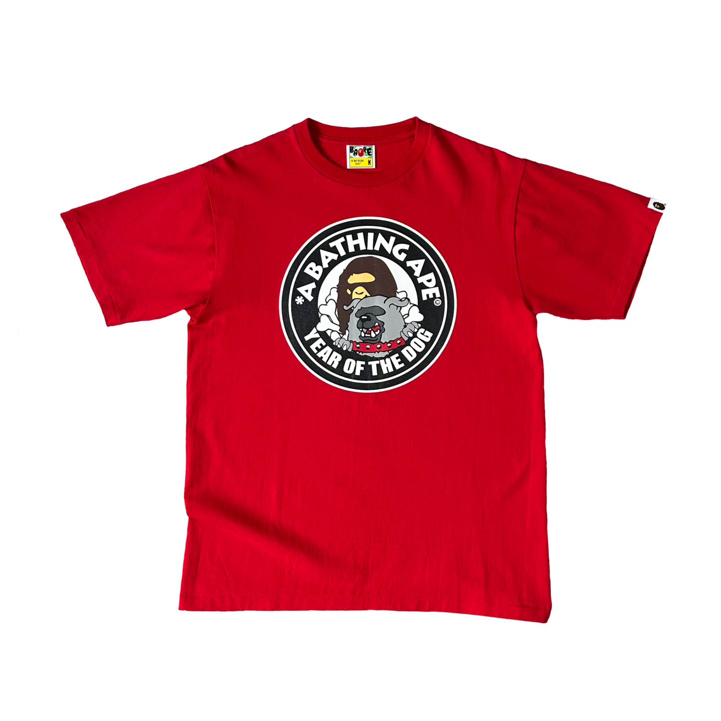 Bape T-shirt 'Year of the dog' Size M