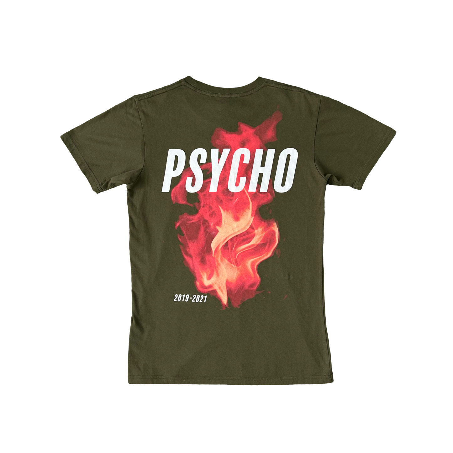 Dave Psycho T-shirt 'Khaki' Size S