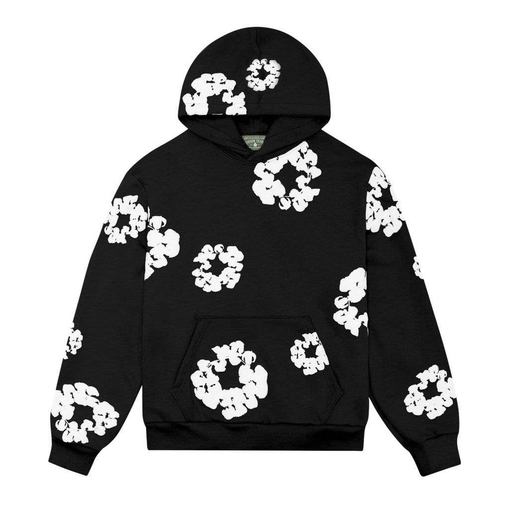 Denim Tears Cotton Wreath Sweatshirt Black