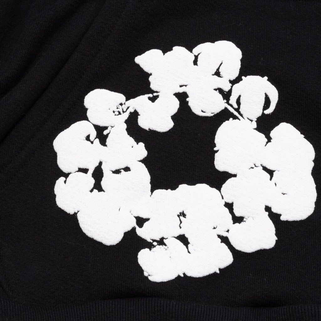 Denim Tears Cotton Wreath Sweatshirt Black