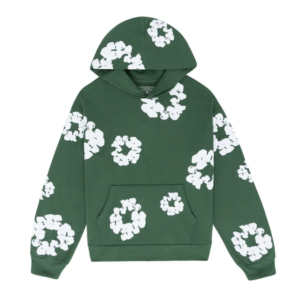 Denim Tears Cotton Wreath Sweatshirt Green