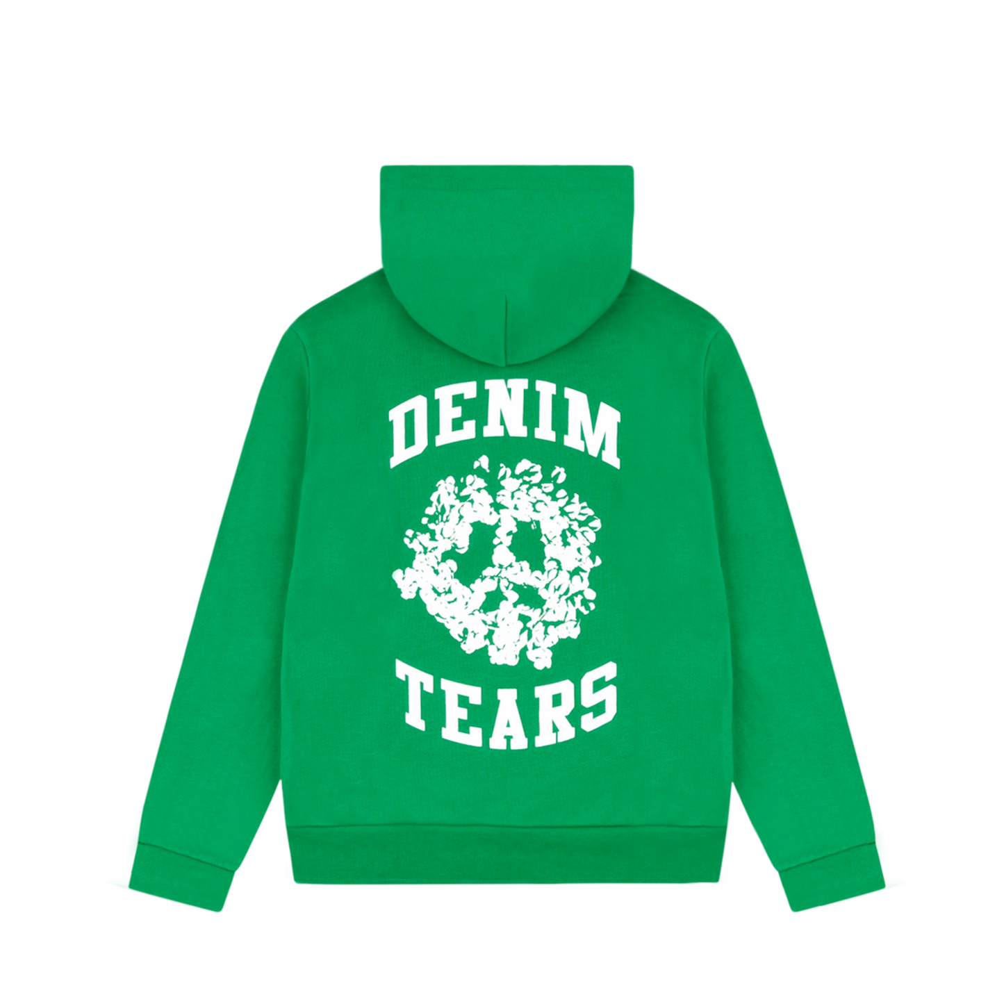 Denim Tears University Zip Hoodie Green