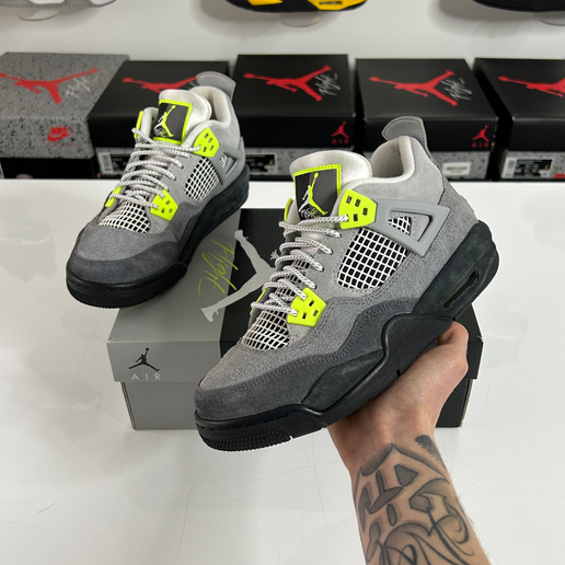 Air Jordan 4 Retro 'SE 95 Neon' (GS) UK 4.5