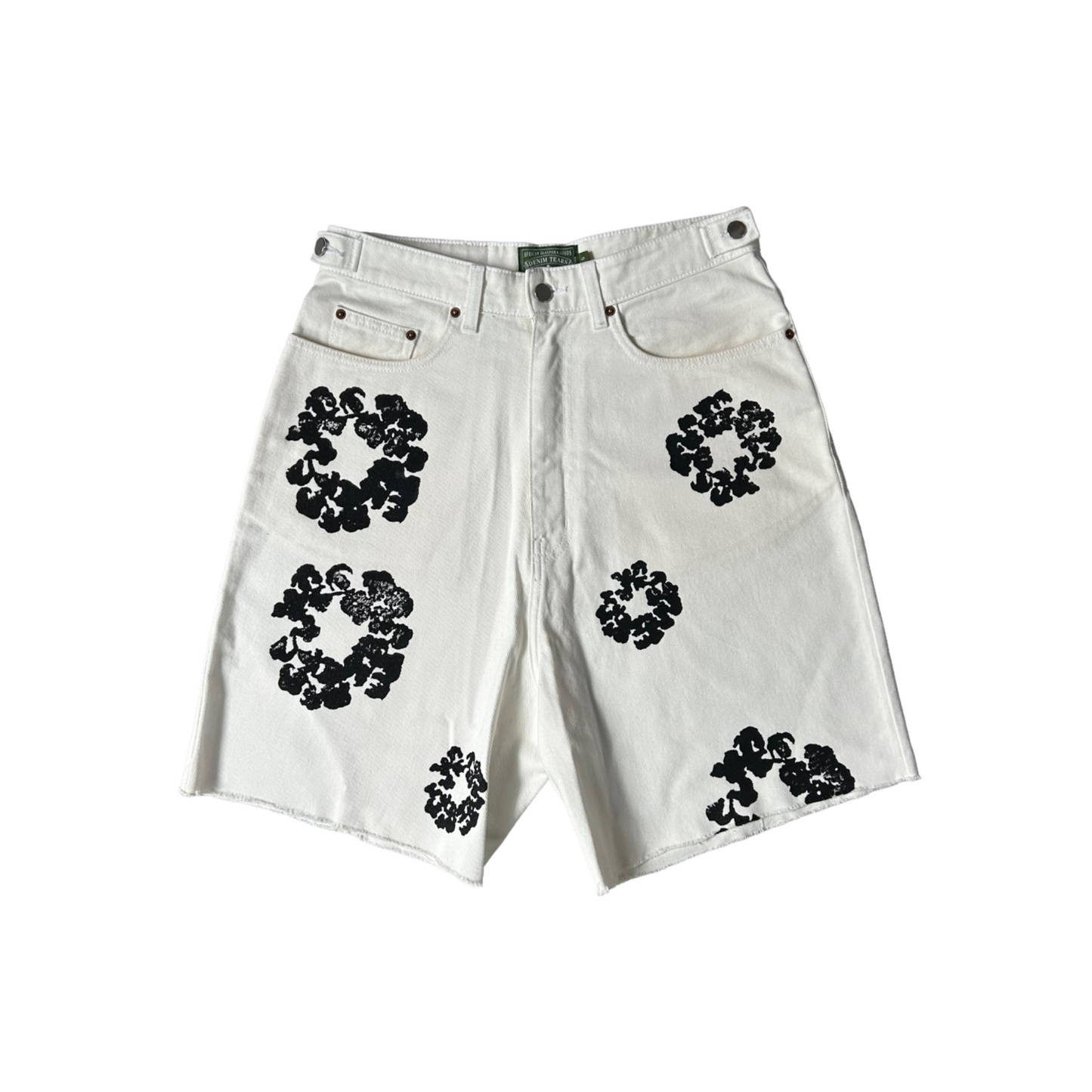 Denim Tears Wreath Sweat Shorts White Size M