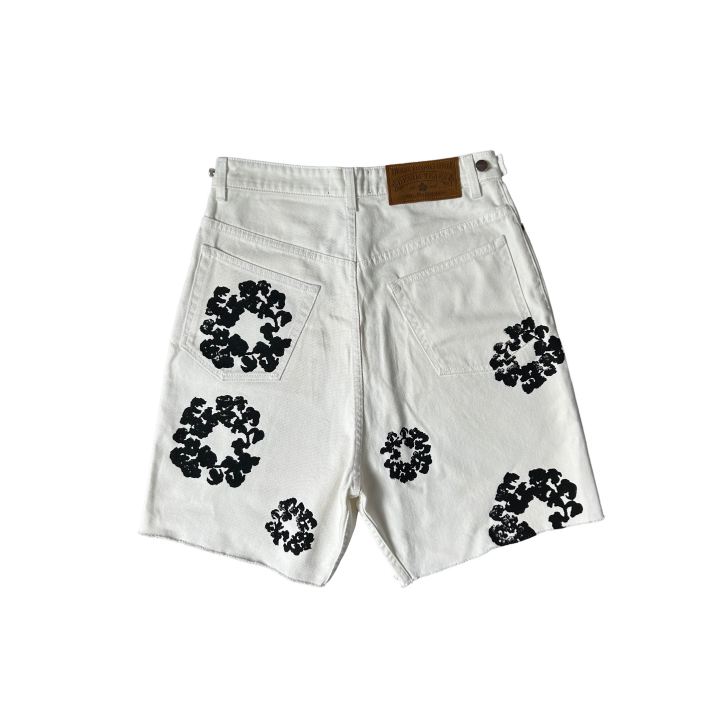 Denim Tears Wreath Sweat Shorts White Size M