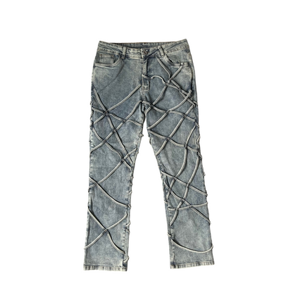 Blue Straight Leg Jeans Size 32