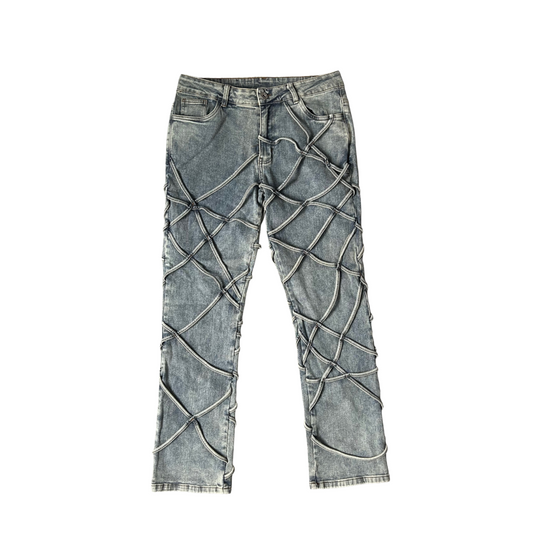 Blue Straight Leg Jeans Size 32