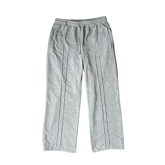 Grey Straight Leg Joggers Size M