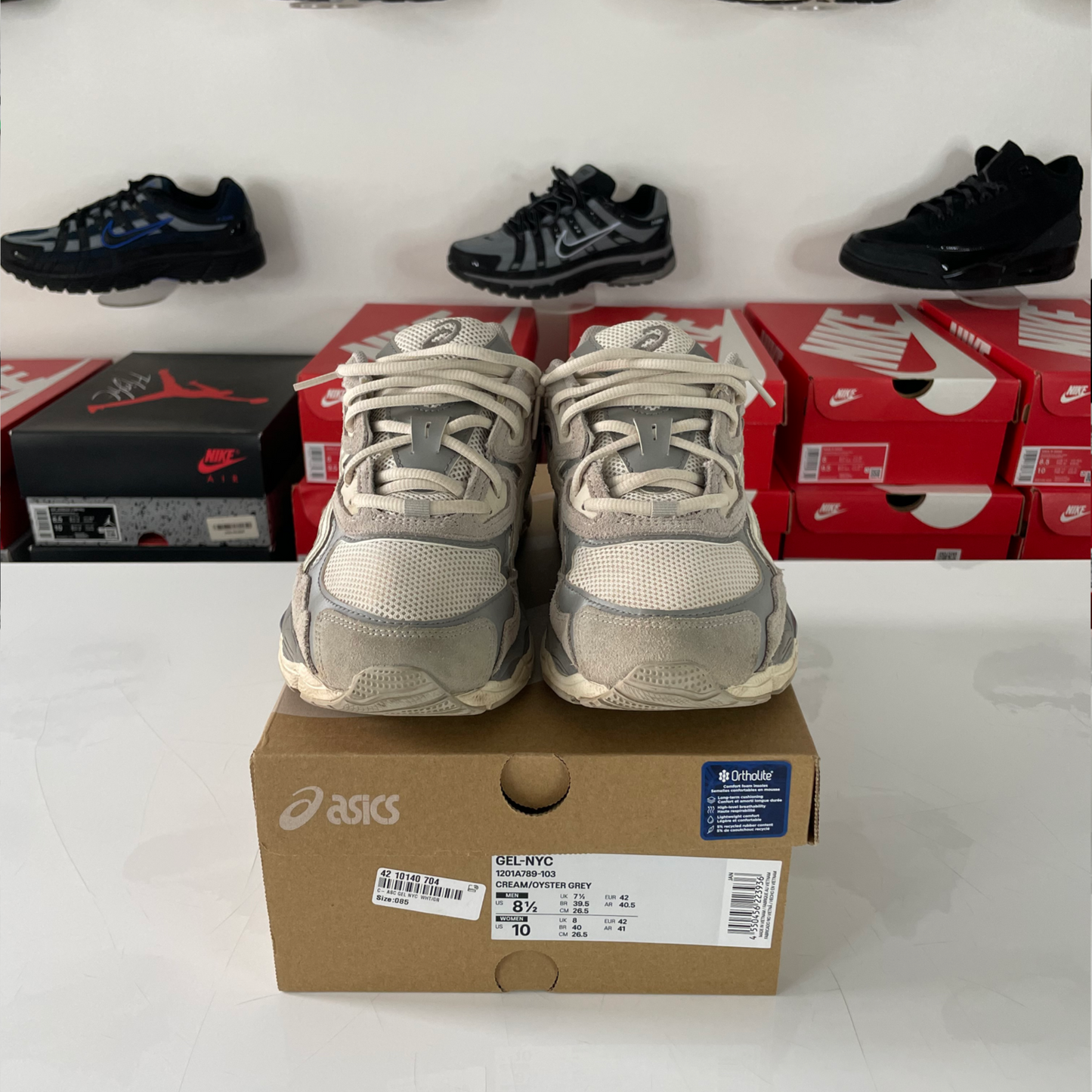 Asics Gel-NYC 'Oyster Grey' UK 7.5