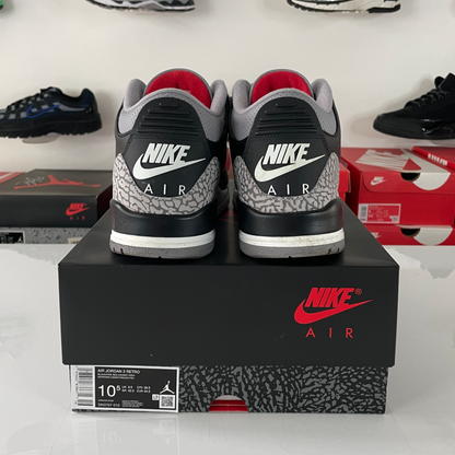 Jordan 3 Retro OG 'Black Cement' UK 9.5