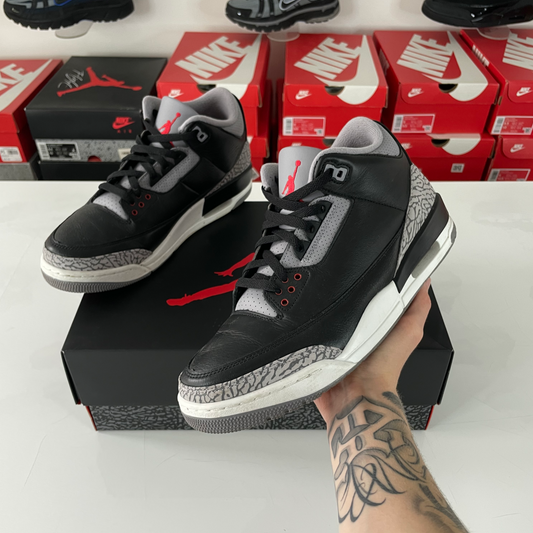 Jordan 3 Retro OG 'Black Cement' UK 9.5