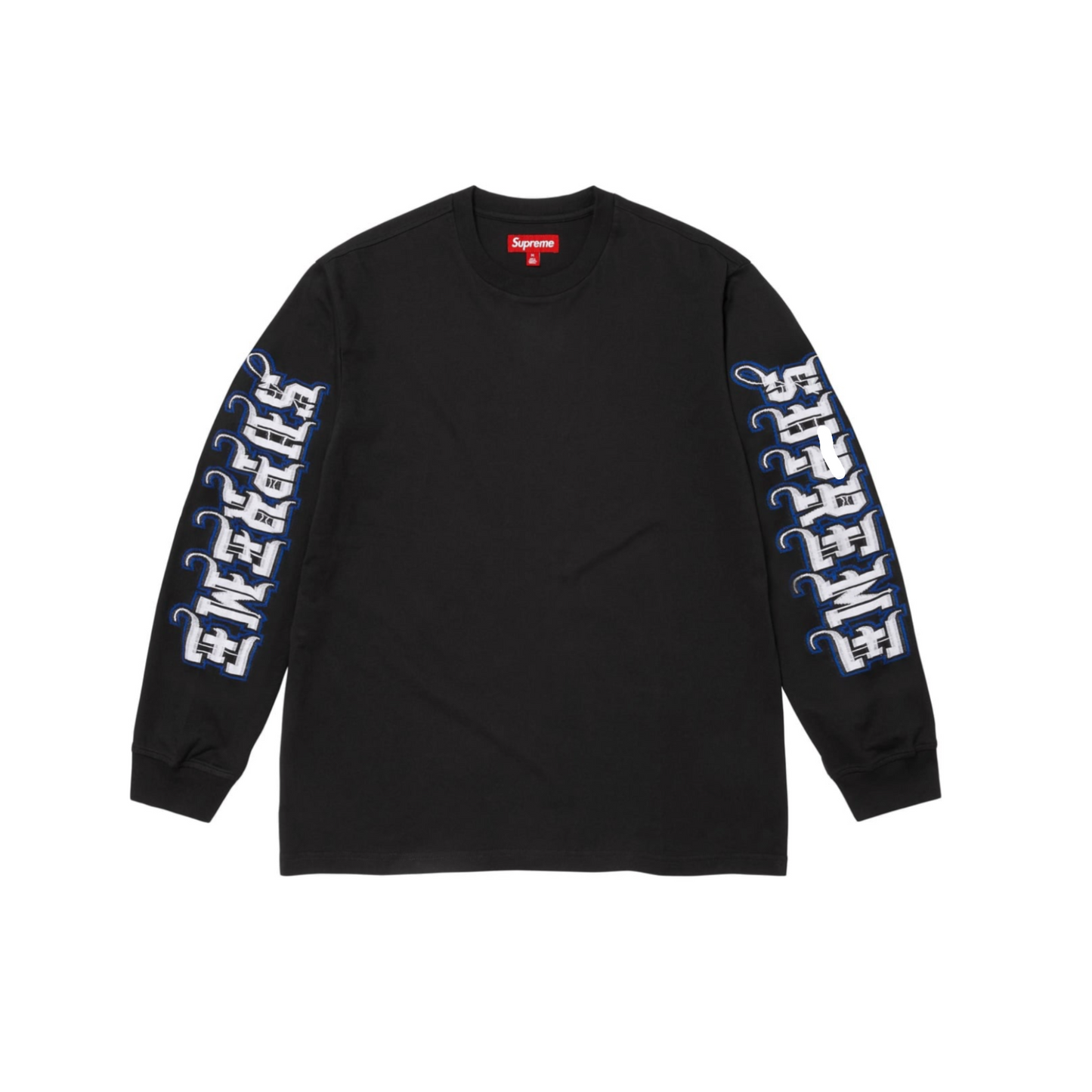 Supreme 'Intarsia' Long Sleeve Top Black