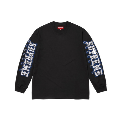 Supreme 'Intarsia' Long Sleeve Top Black