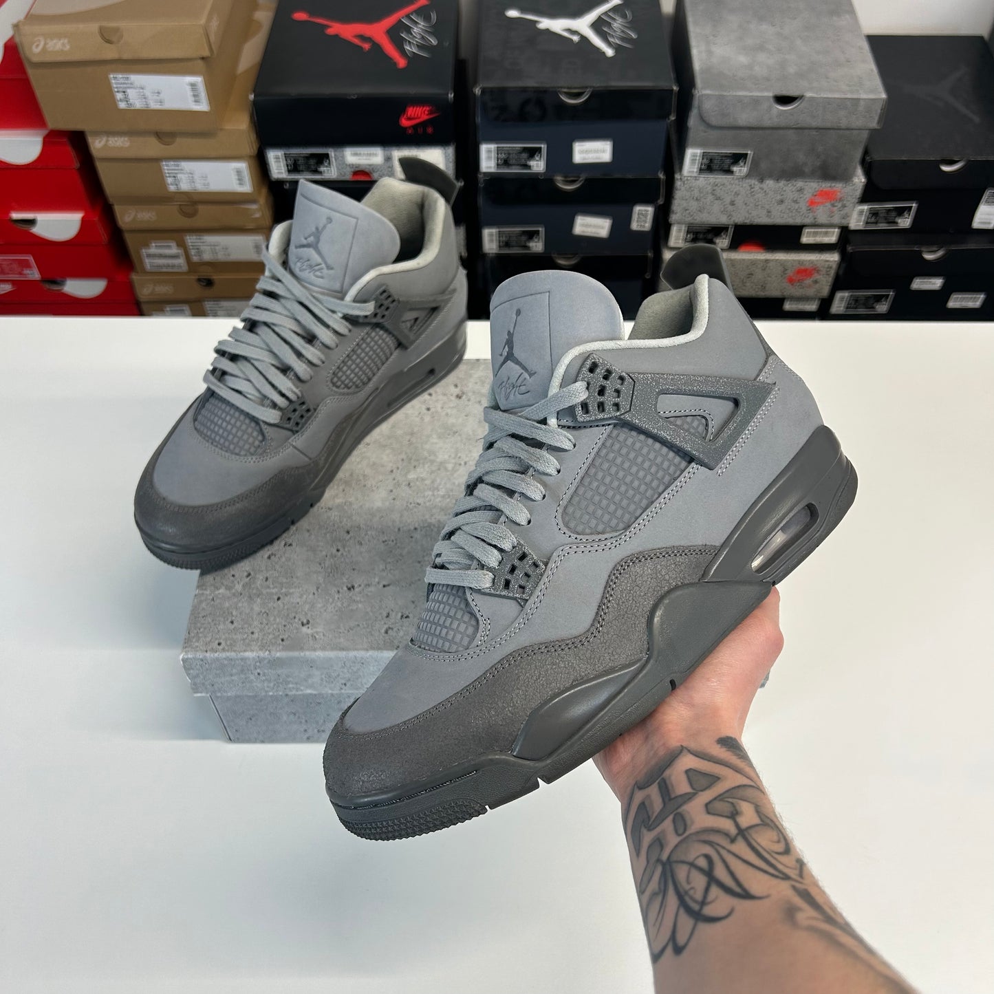 Air Jordan 4 Retro SE 'Paris Olympics Wet Cement' UK 10.5