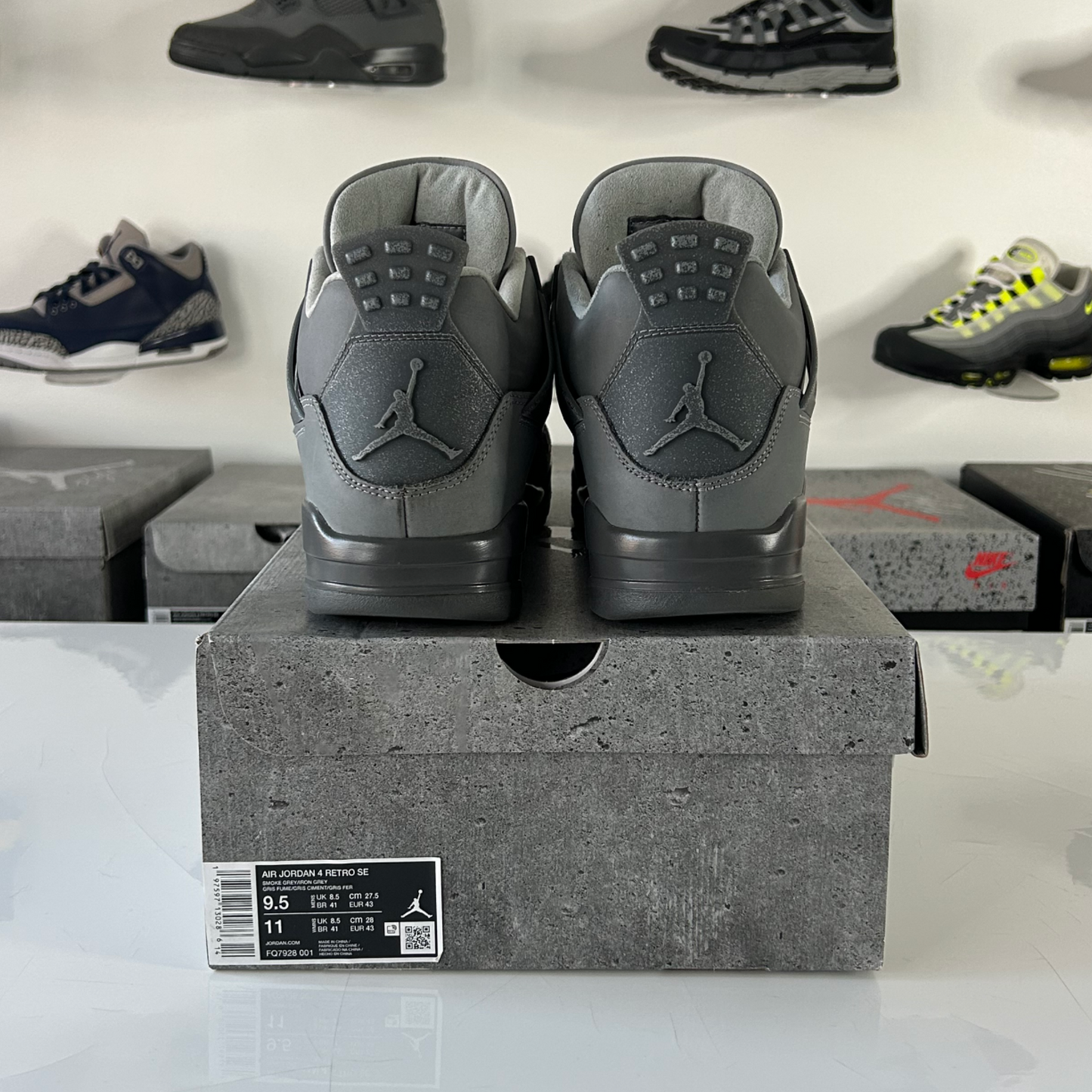 Air Jordan 4 Retro SE 'Paris Olympics Wet Cement' UK 8.5
