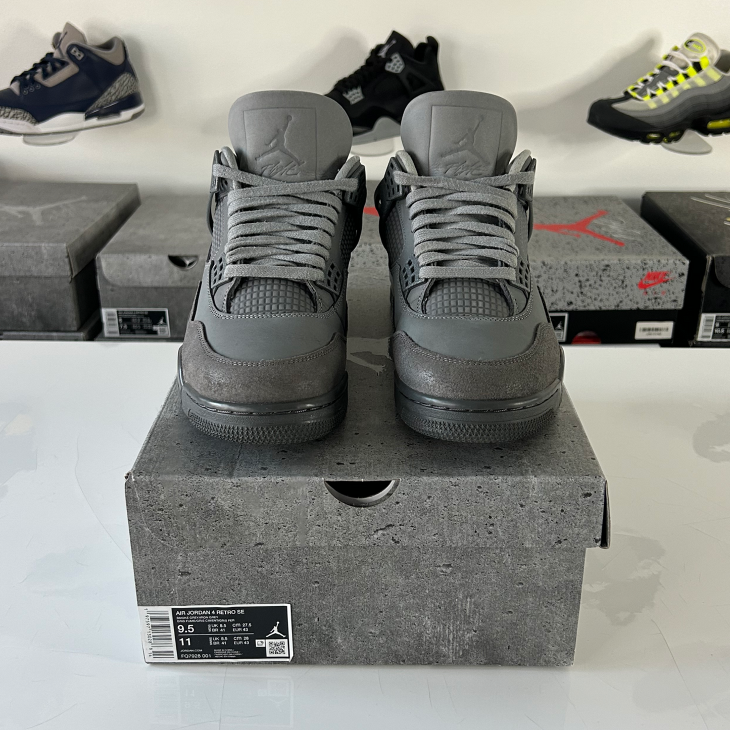 Air Jordan 4 Retro SE 'Paris Olympics Wet Cement' UK 8.5