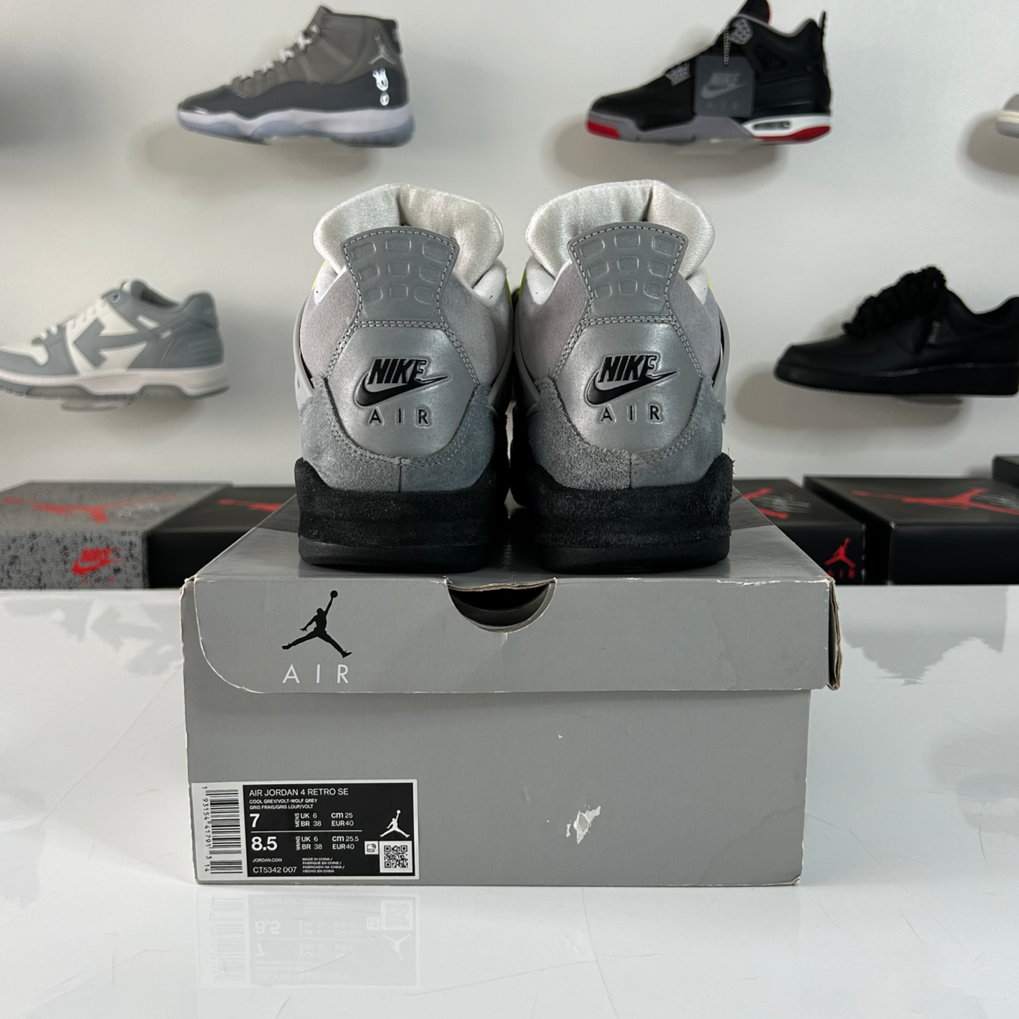 Air Jordan 4 Retro 'SE 95 Neon' UK 6