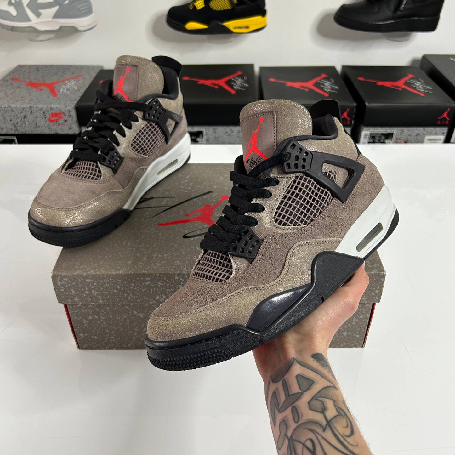 Air Jordan 4 Retro 'Taupe Haze' UK 8.5