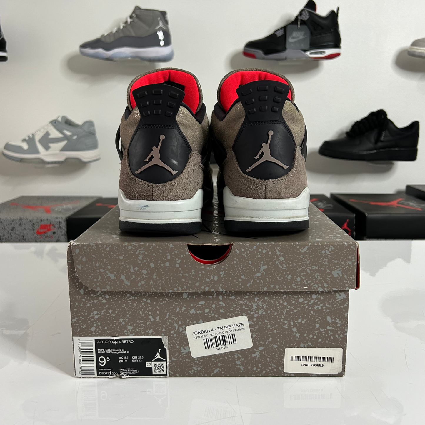 Air Jordan 4 Retro 'Taupe Haze' UK 8.5