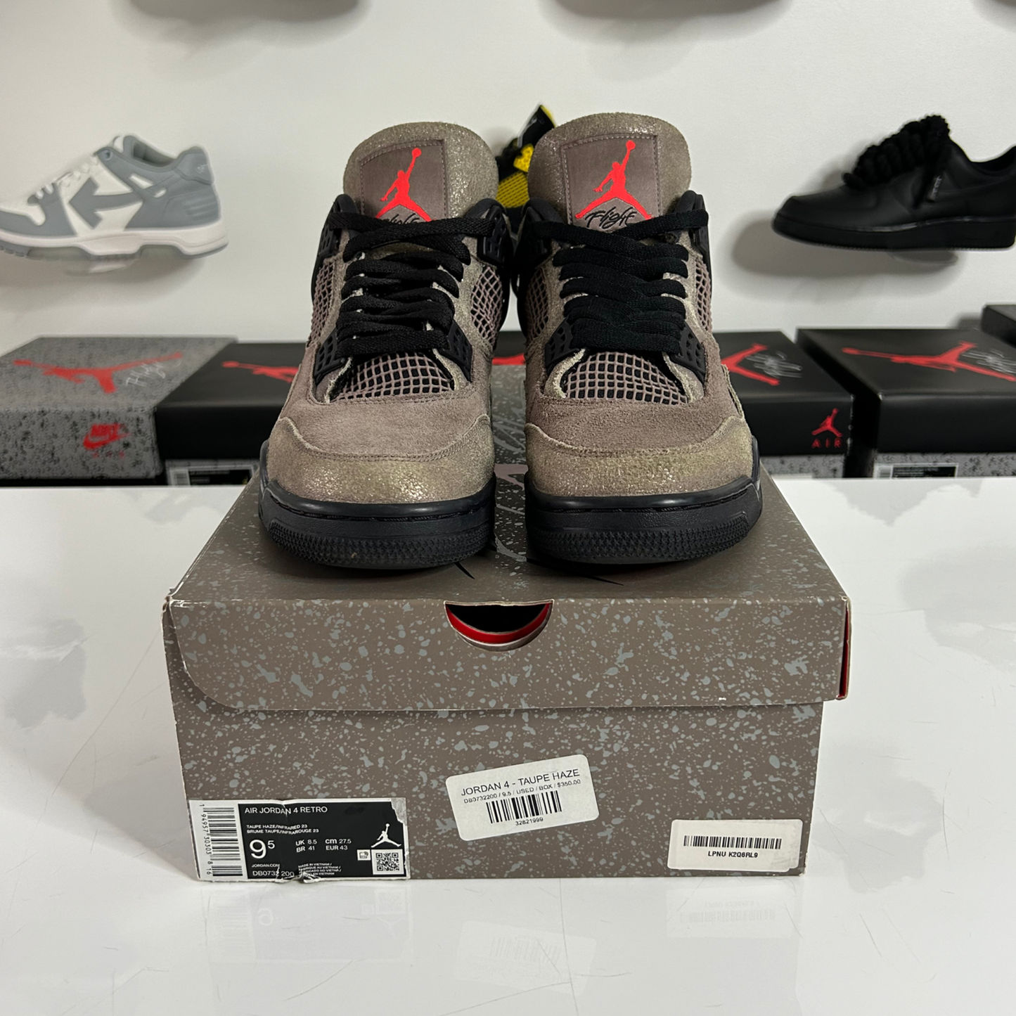 Air Jordan 4 Retro 'Taupe Haze' UK 8.5